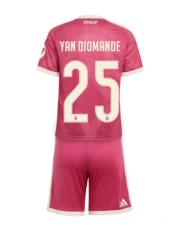 Billige Fotballdrakt Real Madrid Yan Diomande #25 Replika Tredjedraktsett Barn 2026-27 Kortermet (med bukser)